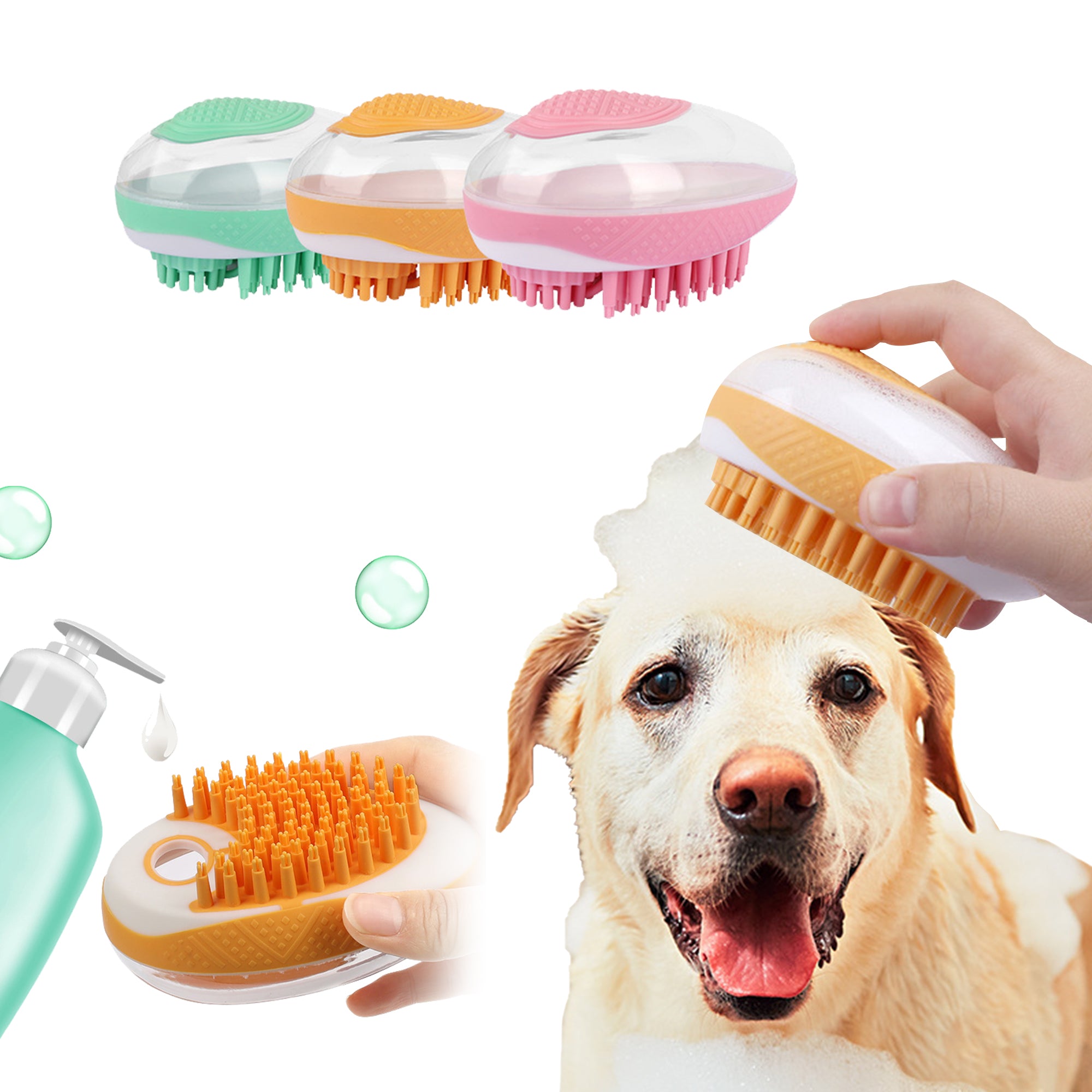 Dog Bath Brush – Actv4Life